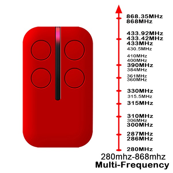 Compatible Avidsen 433.92mhz multifréquence Avidsen télécommande copieuse compatible